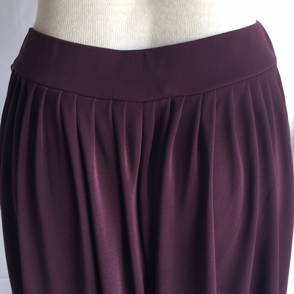 Marks &Spencer Per Una mauve skirt Sz UK 10 US 6 - Picture 6 of 7
